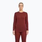 Dámská termo mikina Dovre Wool burgundy