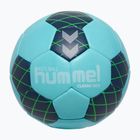 Míč na házenou pro děti Hummel Classic HB Jr light blue/marine/green size 0.0
