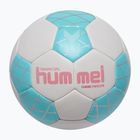 Míč na házenou Hummel Classic Energizer off white/light blue/marine size 0