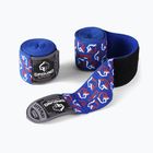 Boxerská bandáž Ground Game "Logo" modrá HANDWRLO