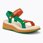 Dámské sandály BIG STAR  NN274A053 green/orange