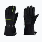 Pánské lyžařské rukavice Viking Bormio black/yellow 110/20/4098