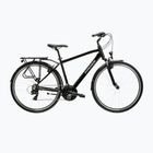 Pánské trekingové kolo KROSS Trans 1.0 black/silver/gloss