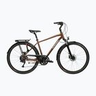 Trekové kolo KROSS Trans 5.0 brown/silver/gloss
