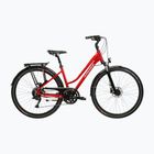 Dámské trekové kolo KROSS Trans 5.0 In red/silver/gloss