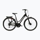 Dámské trekové kolo KROSS Trans 4.0 In black/silver/gloss