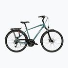 Pánské trekingové kolo KROSS Trans 3.0 green/silver/gloss