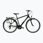 Pánské trekingové kolo KROSS Trans 1.0 black/silver/gloss