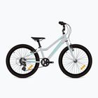 Dětské kolo KROSS Lea Mini 1.0 silver/turquoise/gloss