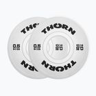 Zátěž THORN FIT Fractional 2 x 1 kg white/black