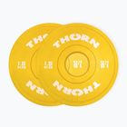 Zátěž THORN FIT Fractional 2 x 3 kg yellow/white