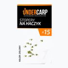 Zarážky na kapří háčky UNDERCARP zelené UC188