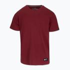 Pánské tričko Pitbull No Logo burgundy