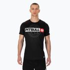 Pánské sportovní  tričko Pitbull Mesh Performance Pro Plus Hilltop Sports black