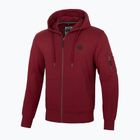 Pánská mikina Pitbull West Coast Everts Hooded Zip burgundy