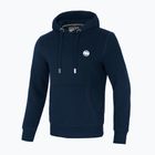Pánská mikina s kapucí Pitbull West Coast Small Logo dark navy
