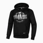 Pánská mikina Pitbull West Coast Steel Logo s kapucí černá
