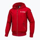 Pánská bunda Pitbull West Coast Athletic Hilltop Hooded Nylon red