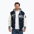 Pánská bunda Pitbull Falcon Ridge Bomber Hooded navy/ecru