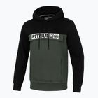 Pánská mikina   Pitbull West Coast Terry Group 2-Colors Hilltop Hooded black/olive