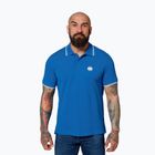 Pánské polo tričko Pitbull Polo Pique Stripes Regular royal blue