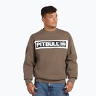 Pánská mikina Pitbull Sherwood Crewneck brown