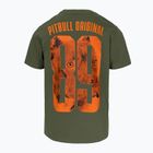 Pánské tričko Pitbull Eighty Nine Dog dark olive