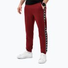 Pánské tepláky Pitbull Tape Nugget Jogging burgundy