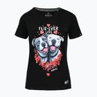 Dámské tričko Pitbull Fur Ever Love black