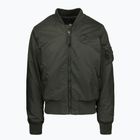 Pánská bunda Pitbull Hacket Washed Bomber dark green