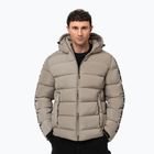 Pánská zimní bunda Pitbull Airway 4 Padded Hooded pale sand