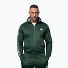 Pánská mikina Pitbull Trackjacket Tape Logo Terry Group bottle green