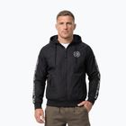 Pánská bunda Pitbull Athletic Tape Nylon Hooded black