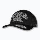 Pánská kšiltovka Pitbull "SO.CAL." Retro Trucker černá/černá/bílá