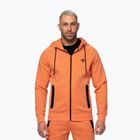 Pánská mikina Pitbull Dogwood Hooded Zip Sweatshirt fluo orange