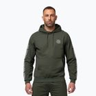 Pánská mikina Pitbull Tape Parker Hooded old green
