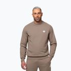 Pánská mikina Pitbull Nugget Small Logo Crewneck brown savana
