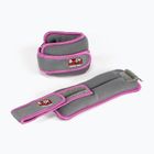 Závaží na zápěstí Body Sculpture Bb 2700Uepk 2 x 0,5 kg grey/pink