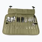 Sada příborů OFFLANDER Camping Cutlery Set with Case green