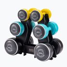 Sada činek s držákem Body Sculpture Smart Bw 108Dt 24 kg yellow/blue/black