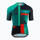 Pánský cyklistický dres Quest Geo emerald