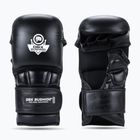 Grapplingové rukavice DBX BUSHIDO MMA Premium black/red