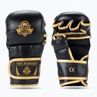 Grapplingové rukavice DBX BUSHIDO Master MMA black/gold