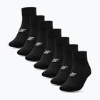 Pánské ponožky 4F M223 7-pack deep black