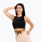 Dámský top se stahovací šňůrkou Gym Glamour Black 440