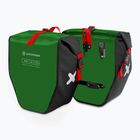 Cyklistické brašny  Extrawheel Biker 2 x 25 l green/black