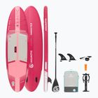 Sada paddleboard SUP nafukovací AQUASTIC Compact 9'6" růžový