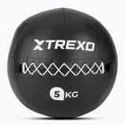 Posilovací míč TREXO Wall Ball 5 kg black