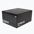 Skládací plyometrická bedna TREXO 45 cm černá