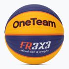 Basketbalový míč OneTeam Rim Rush Fiba 3x3 blue